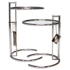 Tavolini Eileen Gray E1027 di Aram, set da 2