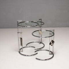 Tables d'appoint E1027 d'Eileen Gray par Aram, lot de 3