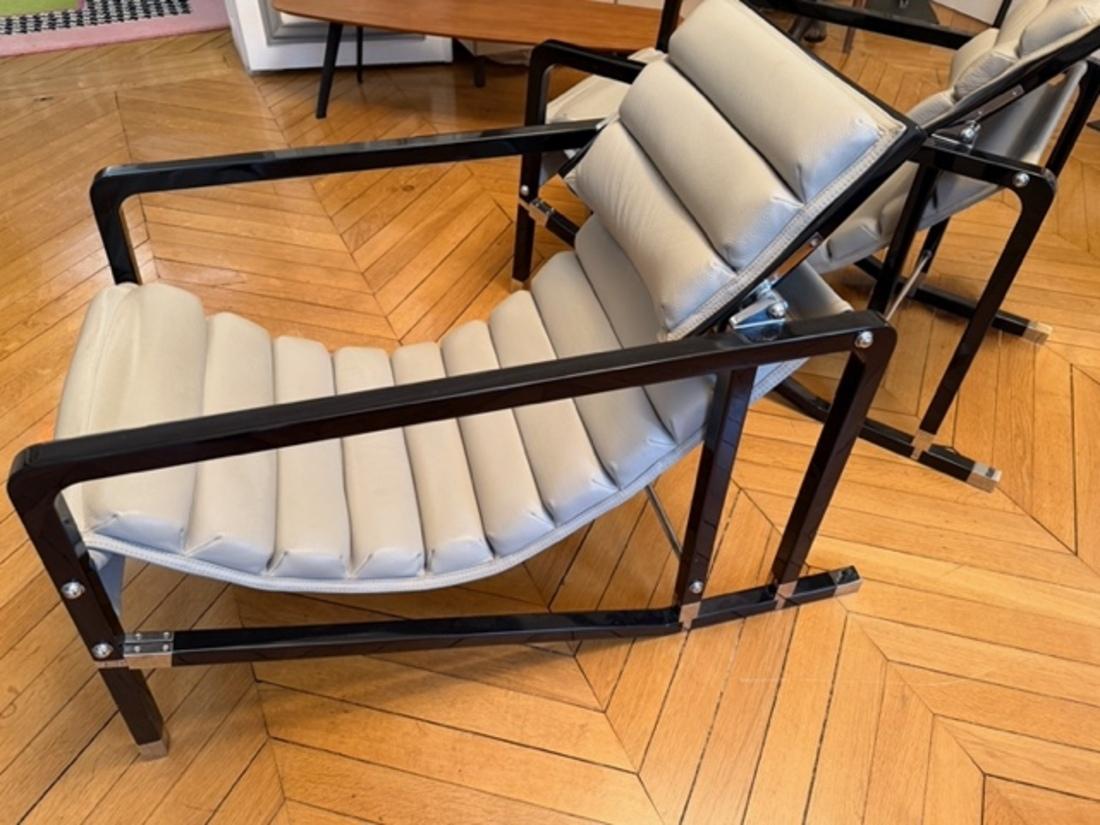 Eileen GRAY & ECART INTERNATIONAL (editor) Pareja de sillones 