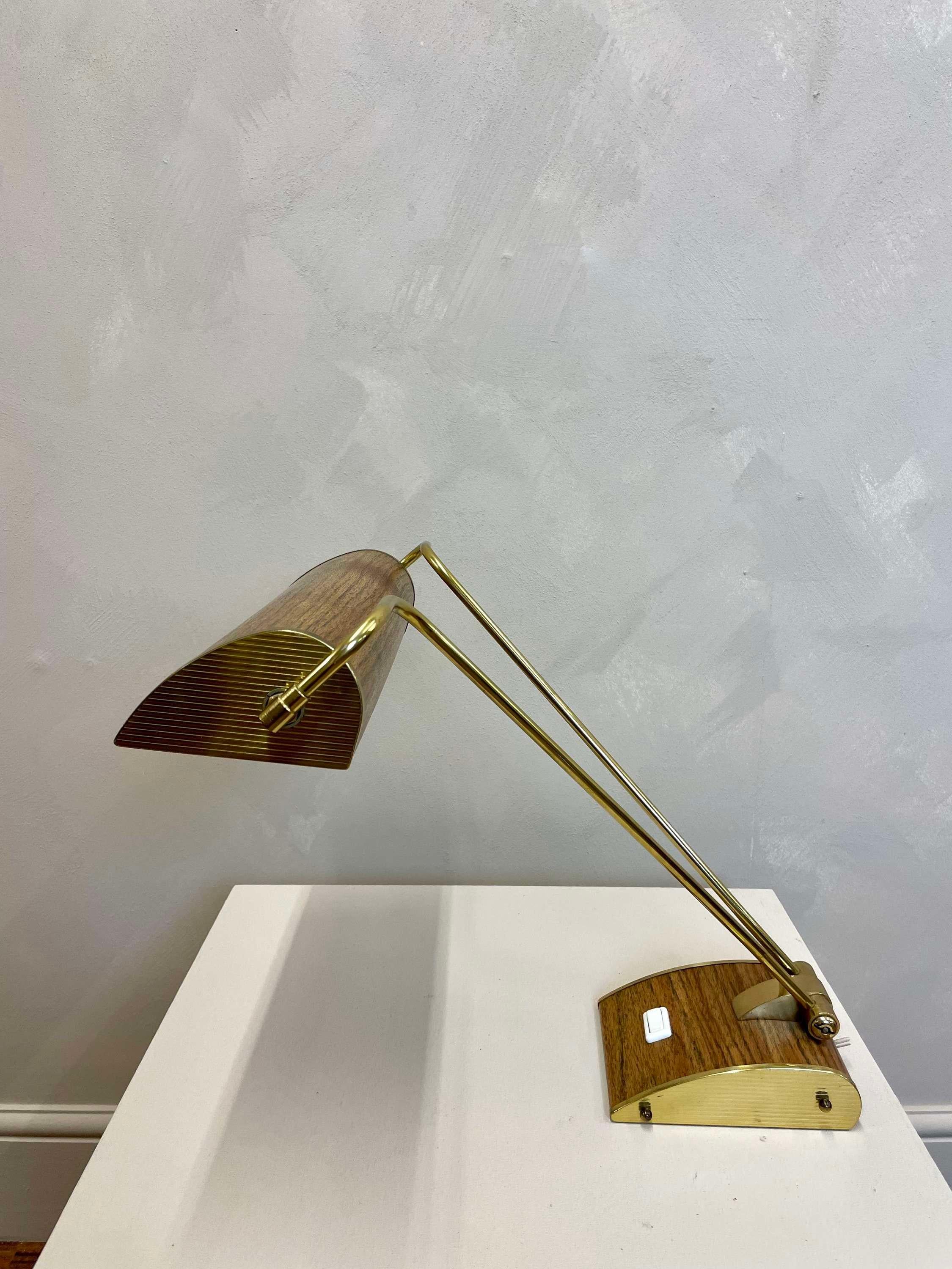 Mid-20th Century Eileen Gray for Jumo Desk Lamp Mid-Century Modern, France, C1950