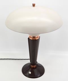 Eileen Gray for Jumo French Art Deco Bakelite Desk or Table Lamp, Late 1930s