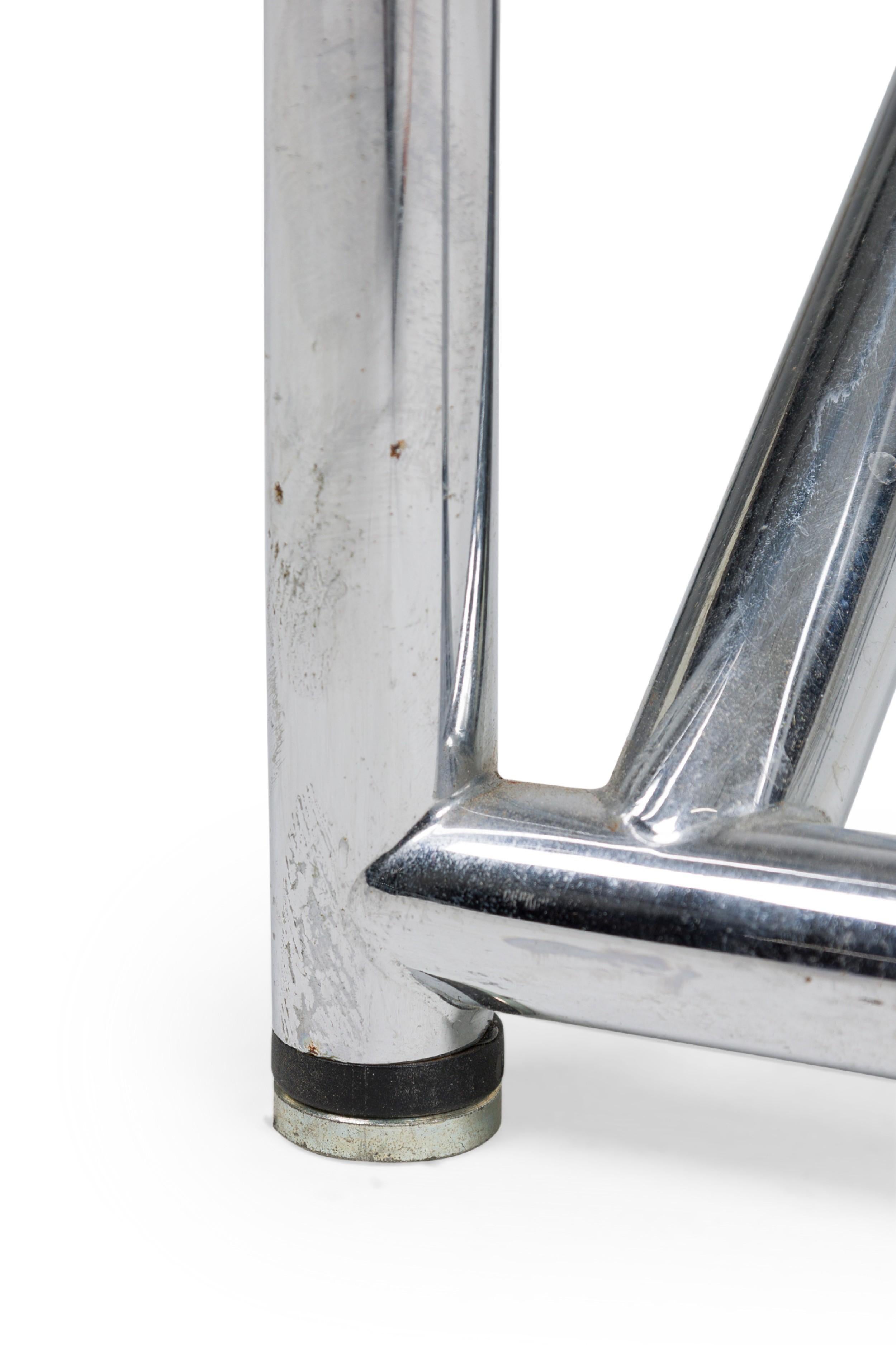 Eileen Gray Mid-Century American Modern Polished Chrome 