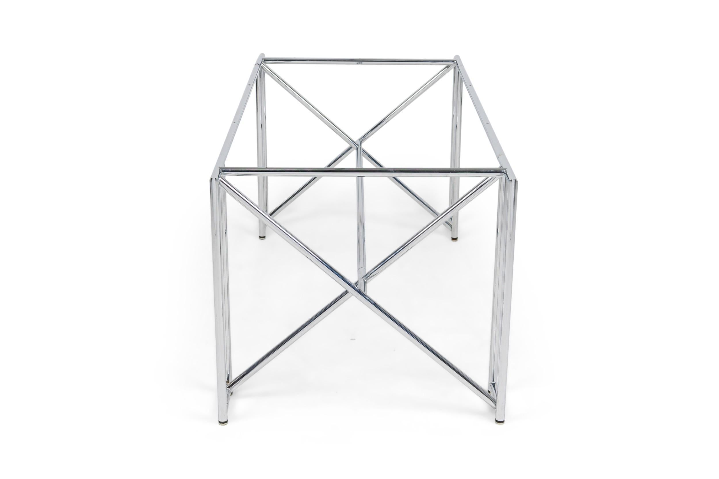 Mid-Century Modern Eileen Gray Mid-Century American Modern Polished Chrome 