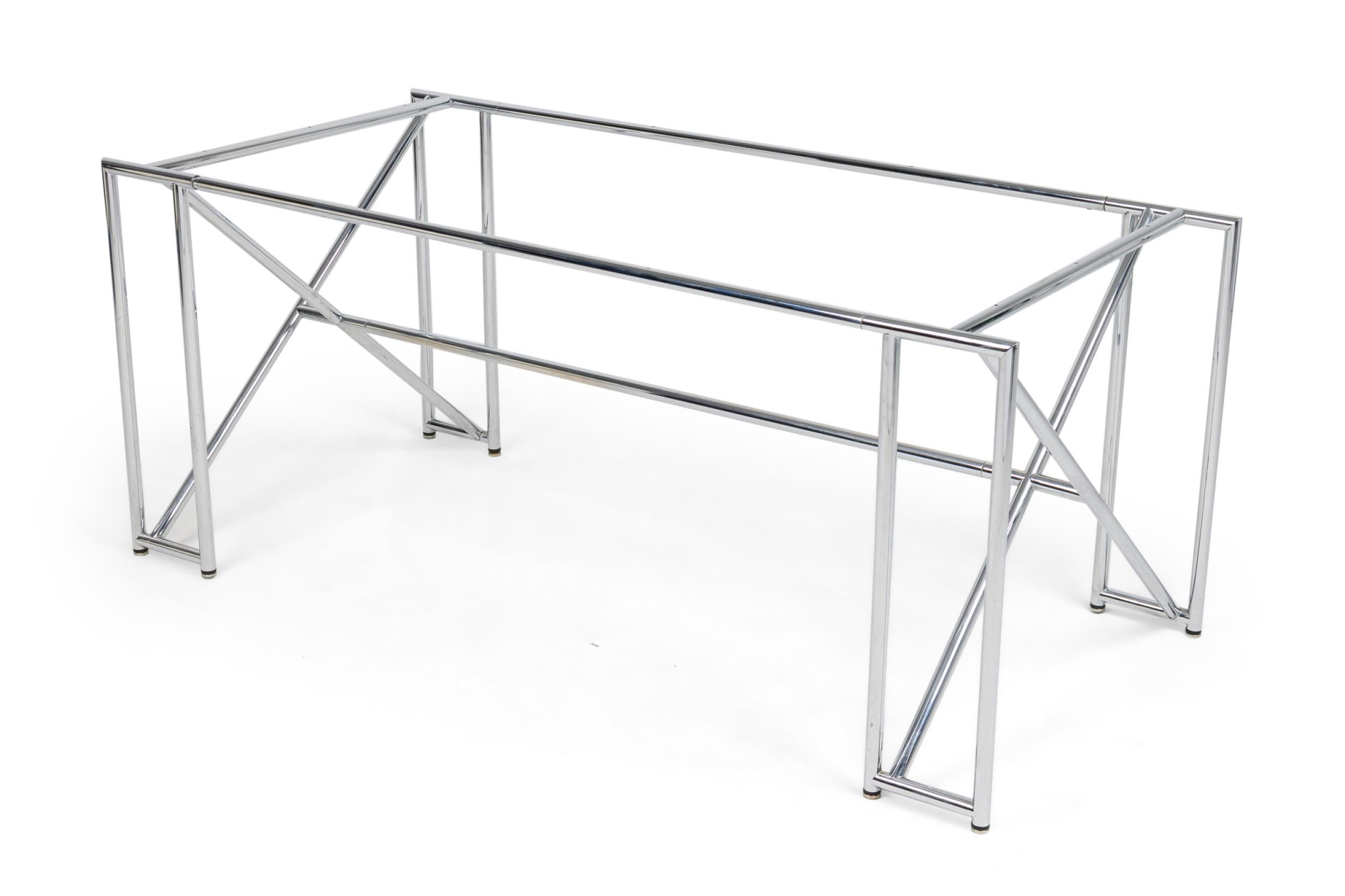 20th Century Eileen Gray Mid-Century American Modern Polished Chrome 
