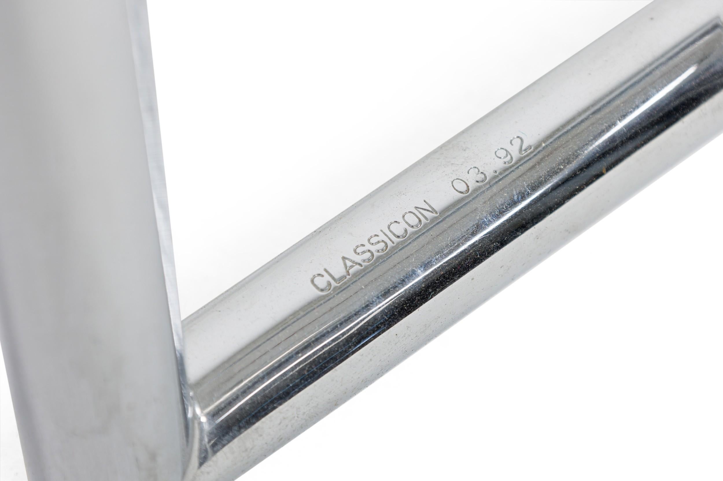 Eileen Gray Mid-Century American Modern Polished Chrome 
