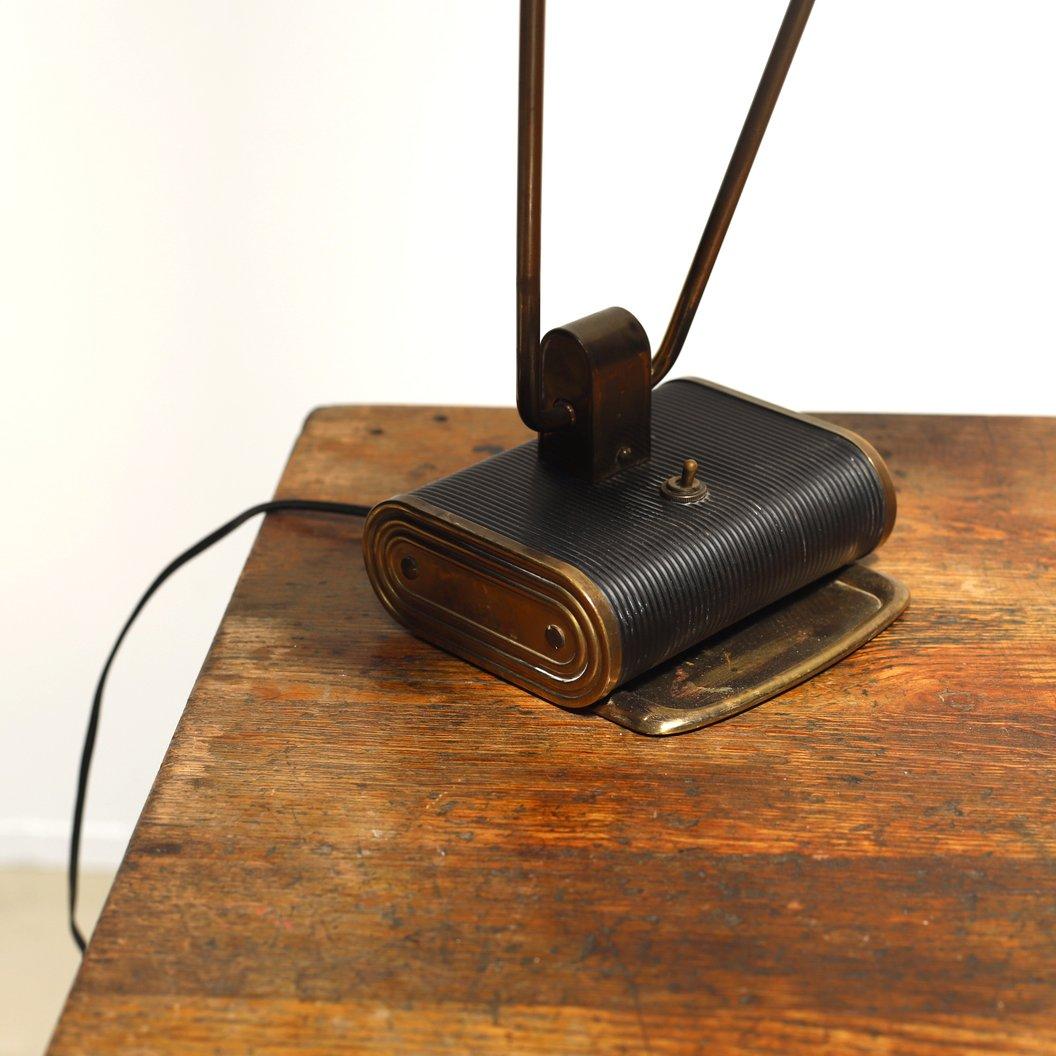 Mid-20th Century Eileen Gray No.71 Desk Lamp for Jumo, 1940s