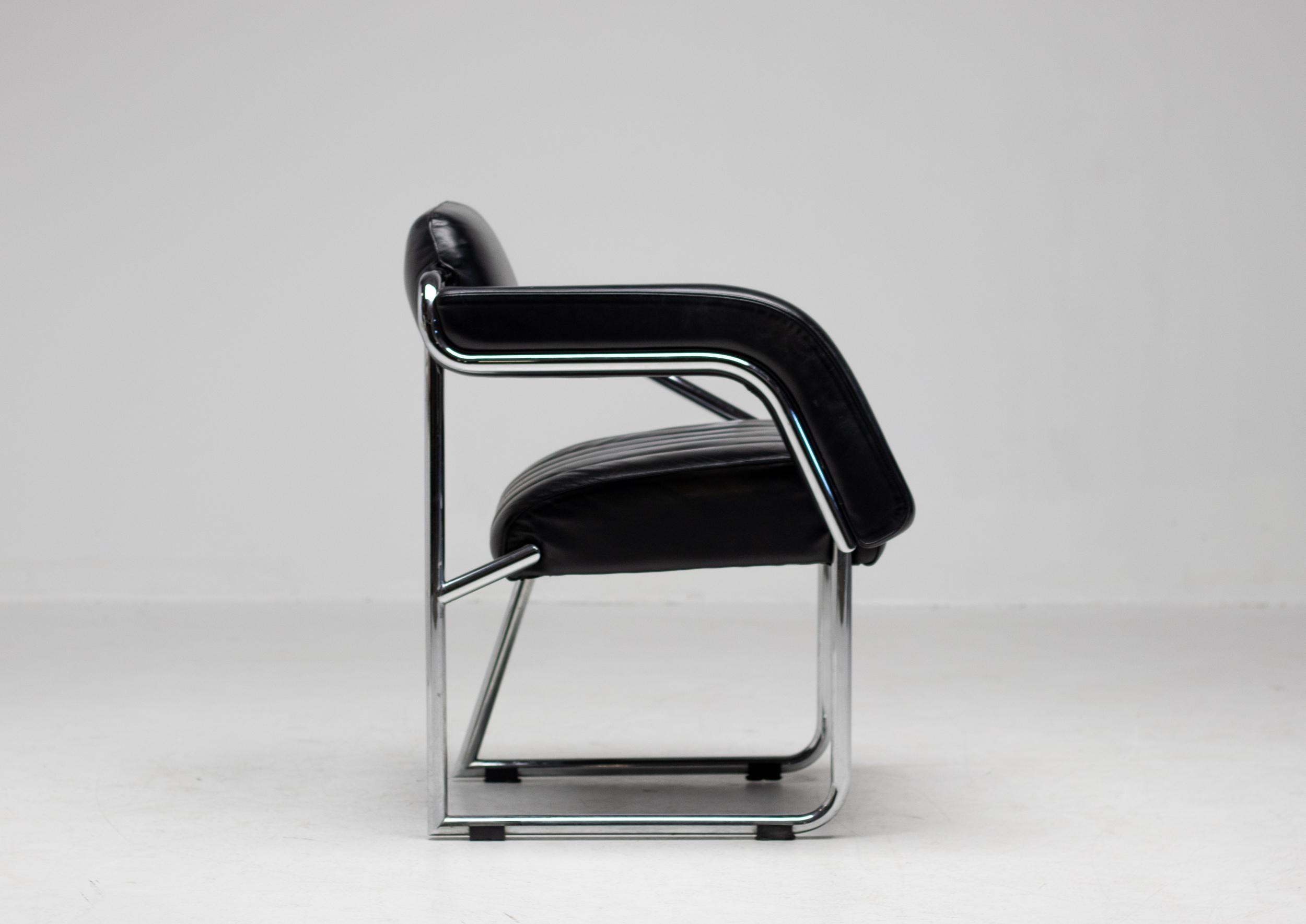 French Eileen Gray Non Conformist Chairs, France, 1970 For Sale
