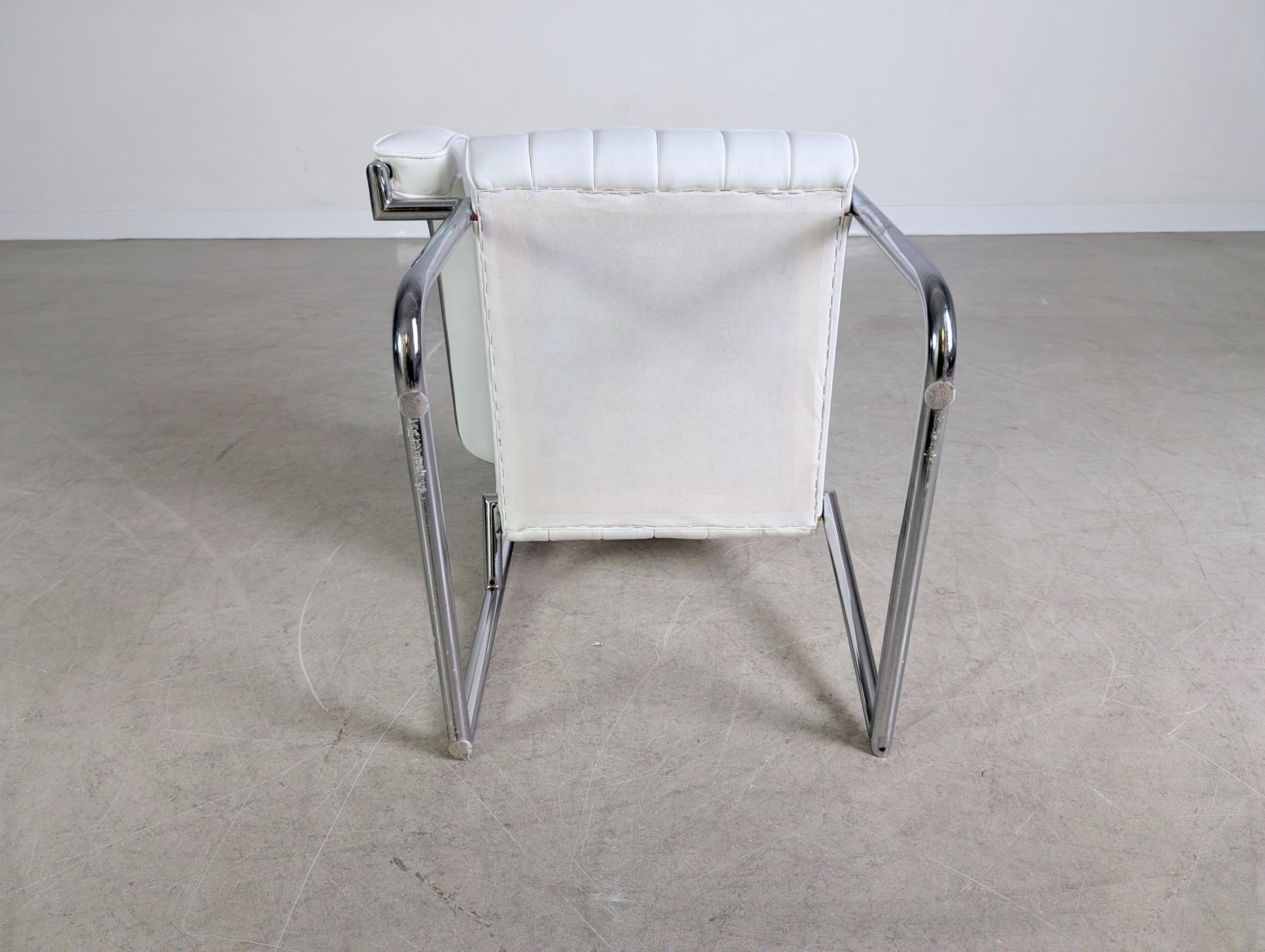 Eileen Gray Non Conformist Sessel weiß Vereinigte Werkstätten Múnich en venta 6