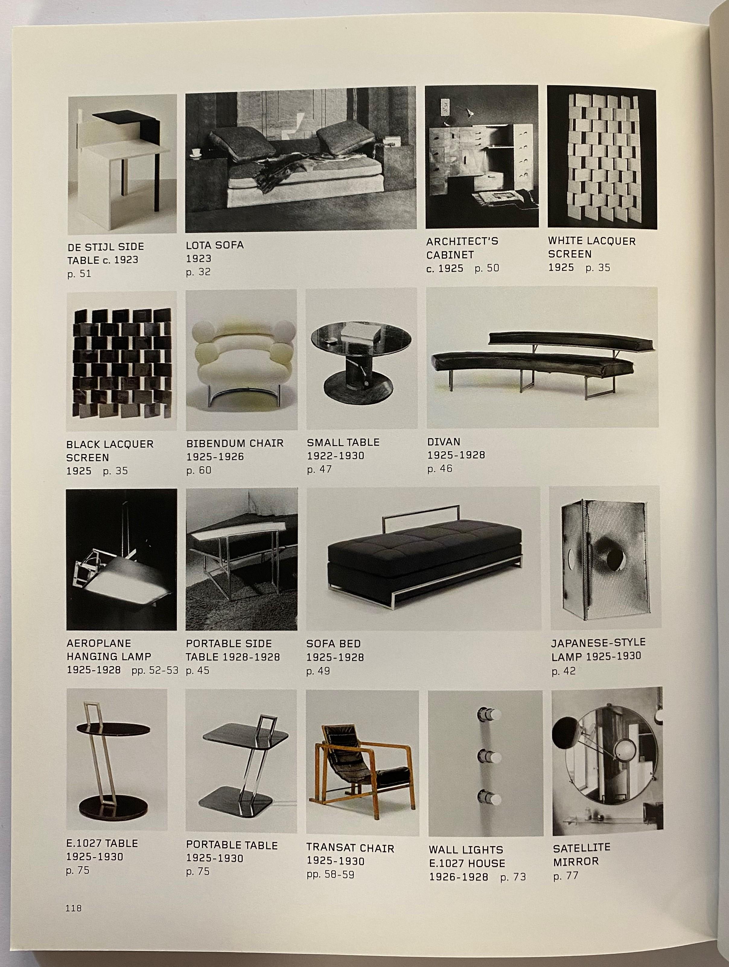 Eileen Gray: Objects and Furniture Design (Book) For Sale 10