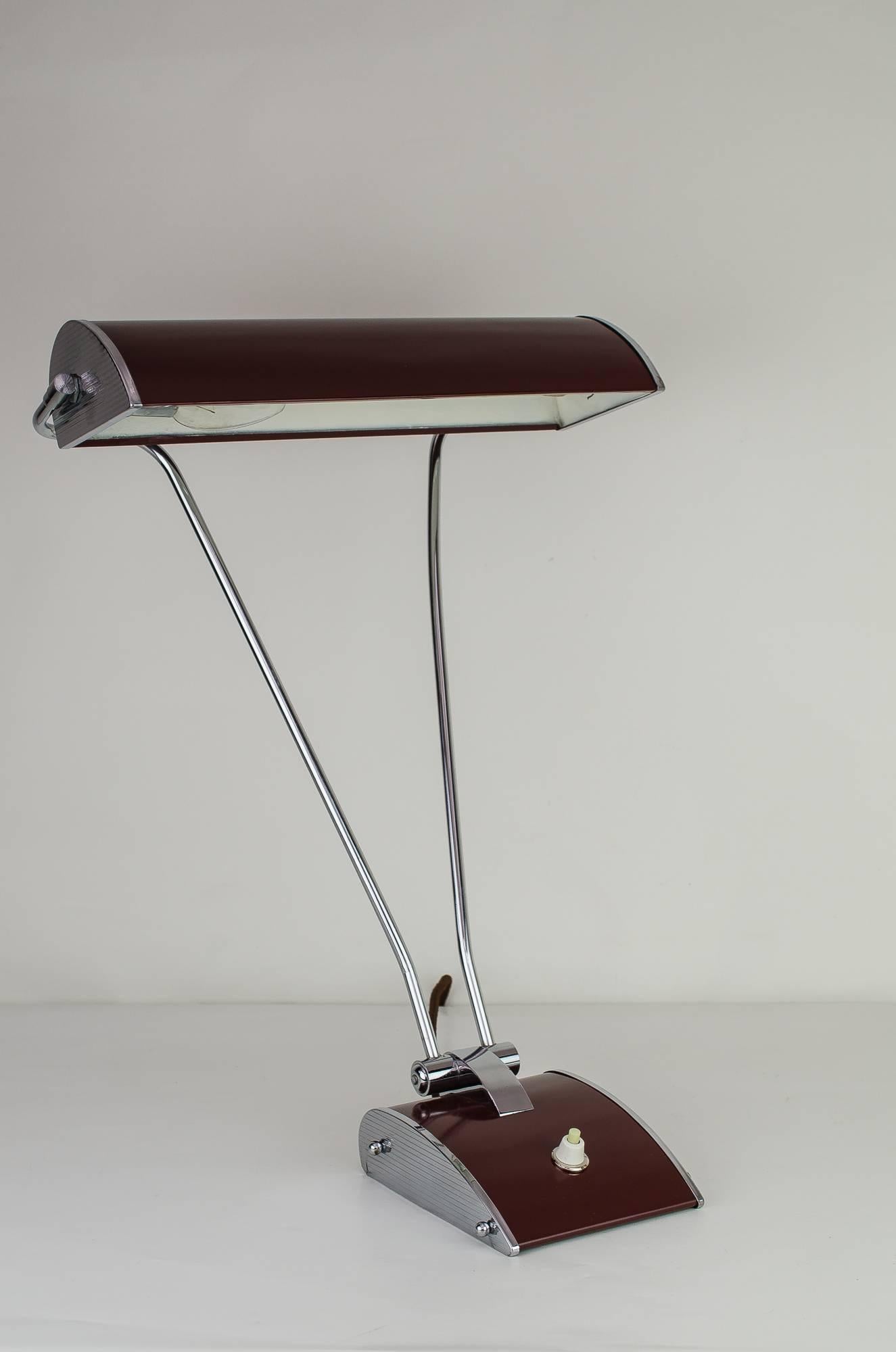 Mid-20th Century Eileen Gray Table Lamp for Jumo, 1955