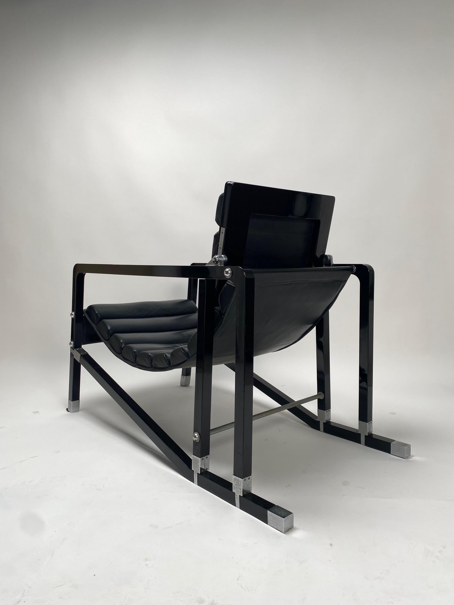 Late 20th Century Eileen Gray, Transat Lounge Chair, 1970s
