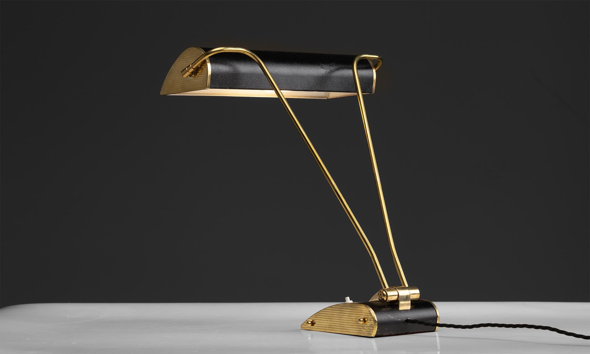 Eileen Grey Schreibtischlampe, Frankreich um 1940 (Französisch) im Angebot