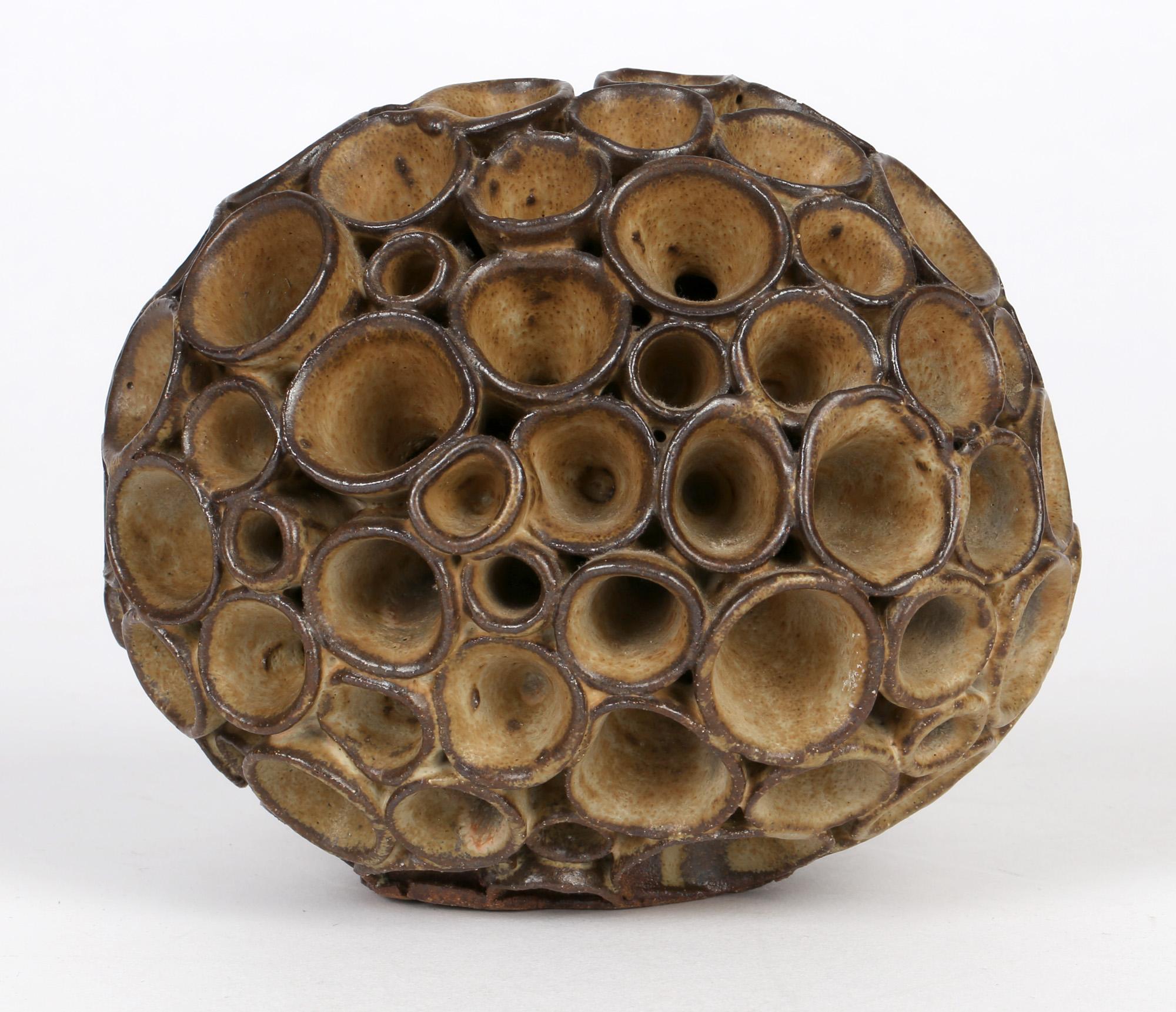 Eileen Lewenstein Cluster Studio Pottery Sculptural Organic Form 3