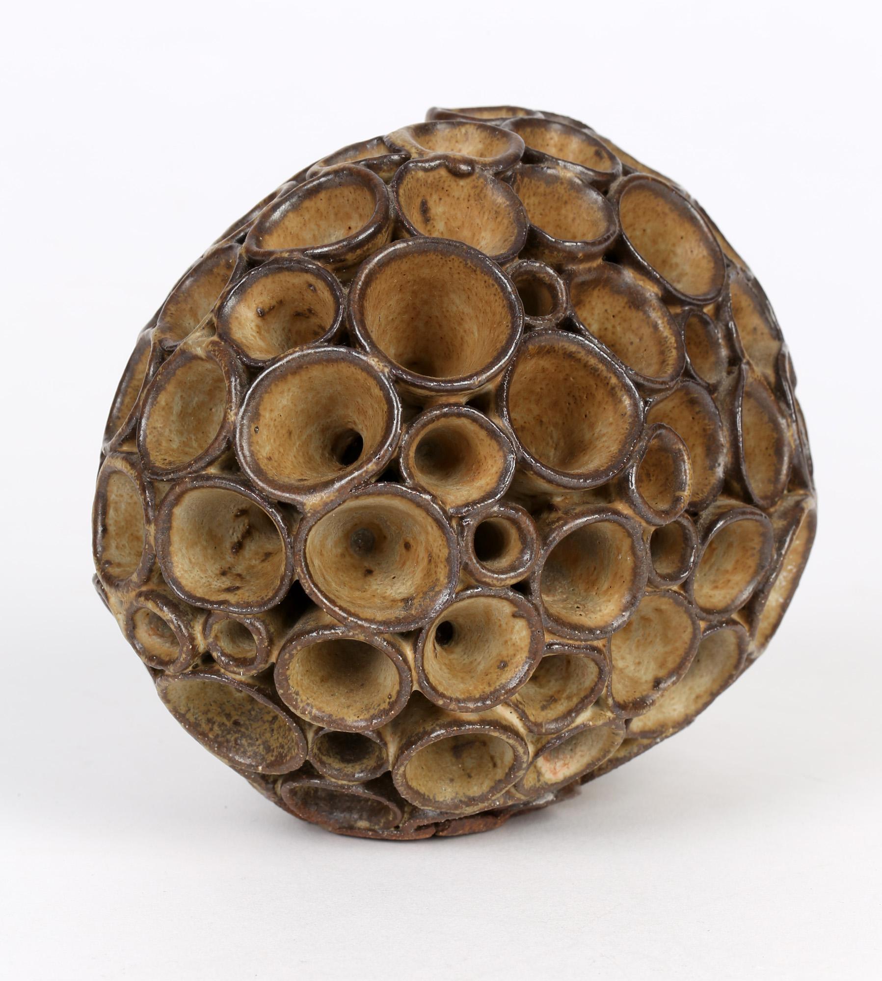 Eileen Lewenstein Cluster Studio Pottery Sculptural Organic Form 4