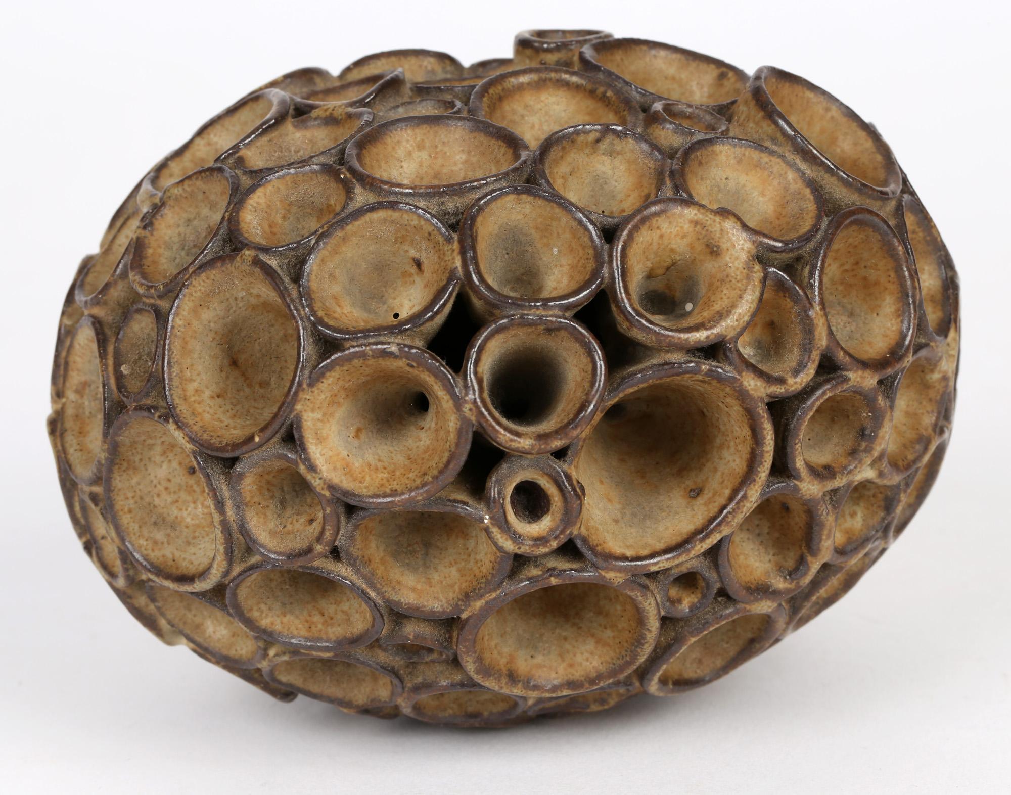 Eileen Lewenstein Cluster Studio Pottery Sculptural Organic Form 5