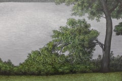 Tell Me About the Beginning:: realistisches Landschafts-Ölgemälde:: Nordosten:: 2019