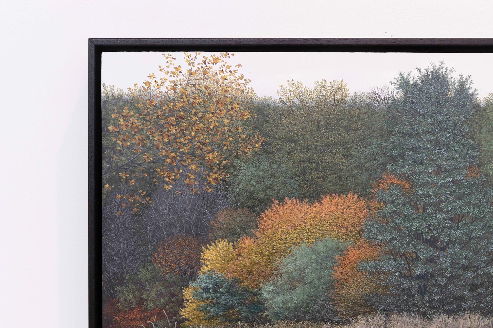 I Rhyme So I Can See Myself (Contemporary Hyperrealist Landscape in Autumn) 1