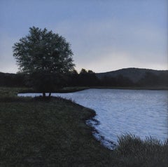 Let This Darkness Be a Bell Tower (Photorealistic Comtemporary Landscape Oil)
