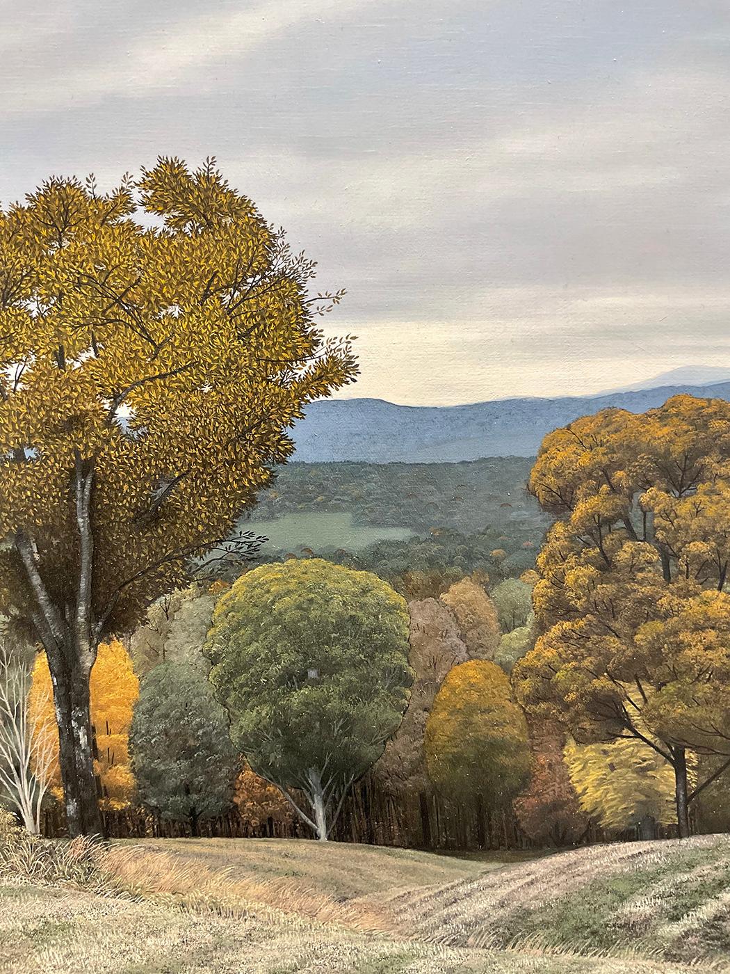 Our Arms (Photorealist Landscape Painting of the Hudson River Valley from Olana) 3