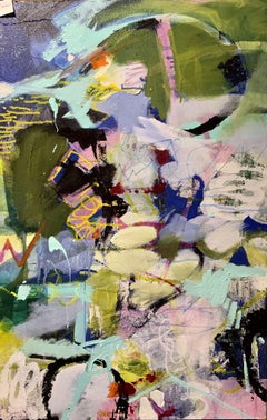 „Katerpillar Waltz“, Gemälde, Acryl auf Leinwand