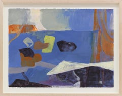 « Dream Abstraction n°38 » - peinture abstraite - œuvre colorée sur papier