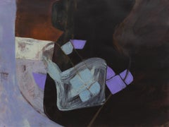 "Dream Abstraction #64" - pittura astratta - opera colorata su carta