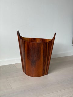 Norwegian Mid Century Modern Rosewood Paper Bin by Einar Barnes, Norway, 1960s