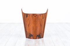 Einar Barnes Rosewood Waste Basket for P.S. Heggen