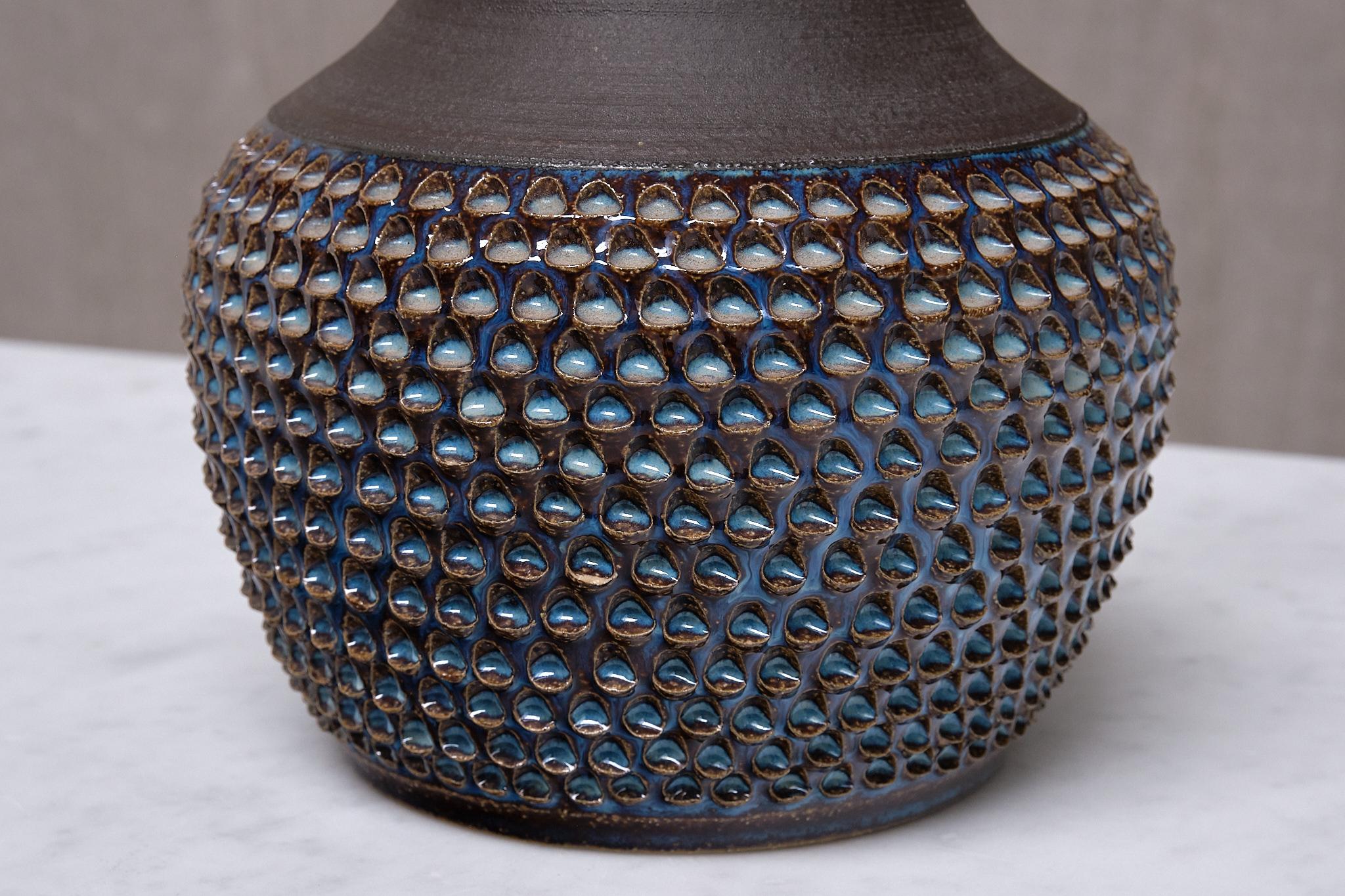 Lampe de table en céramique Einar Johansen, modèle 3048, Søholm Stentøj, Danemark, années 1960 Bon état - En vente à The Hague, NL