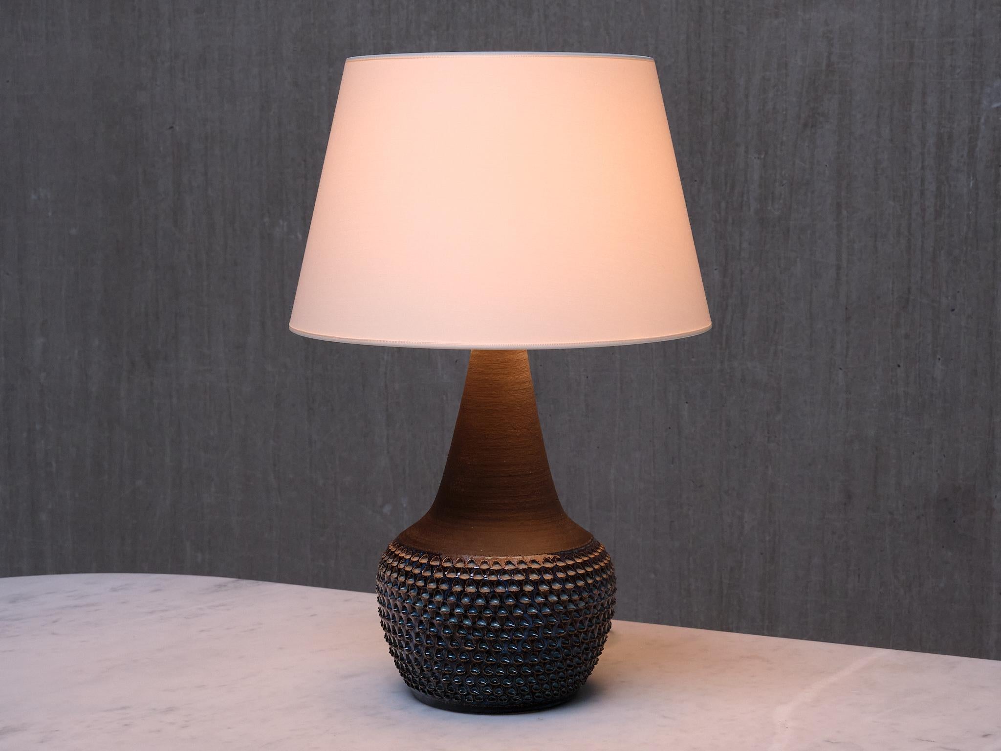 Céramique Lampe de table en céramique Einar Johansen, modèle 3048, Søholm Stentøj, Danemark, années 1960 en vente