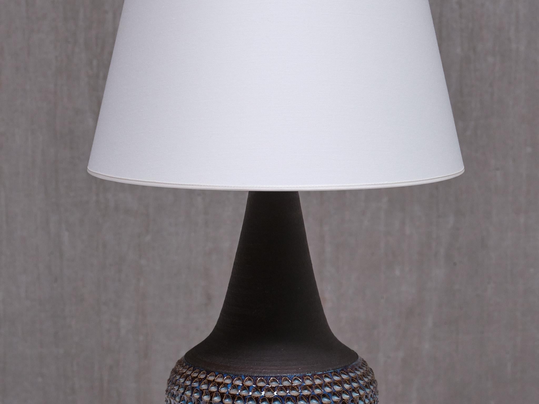 Lampe de table en céramique Einar Johansen, modèle 3048, Søholm Stentøj, Danemark, années 1960 en vente 1