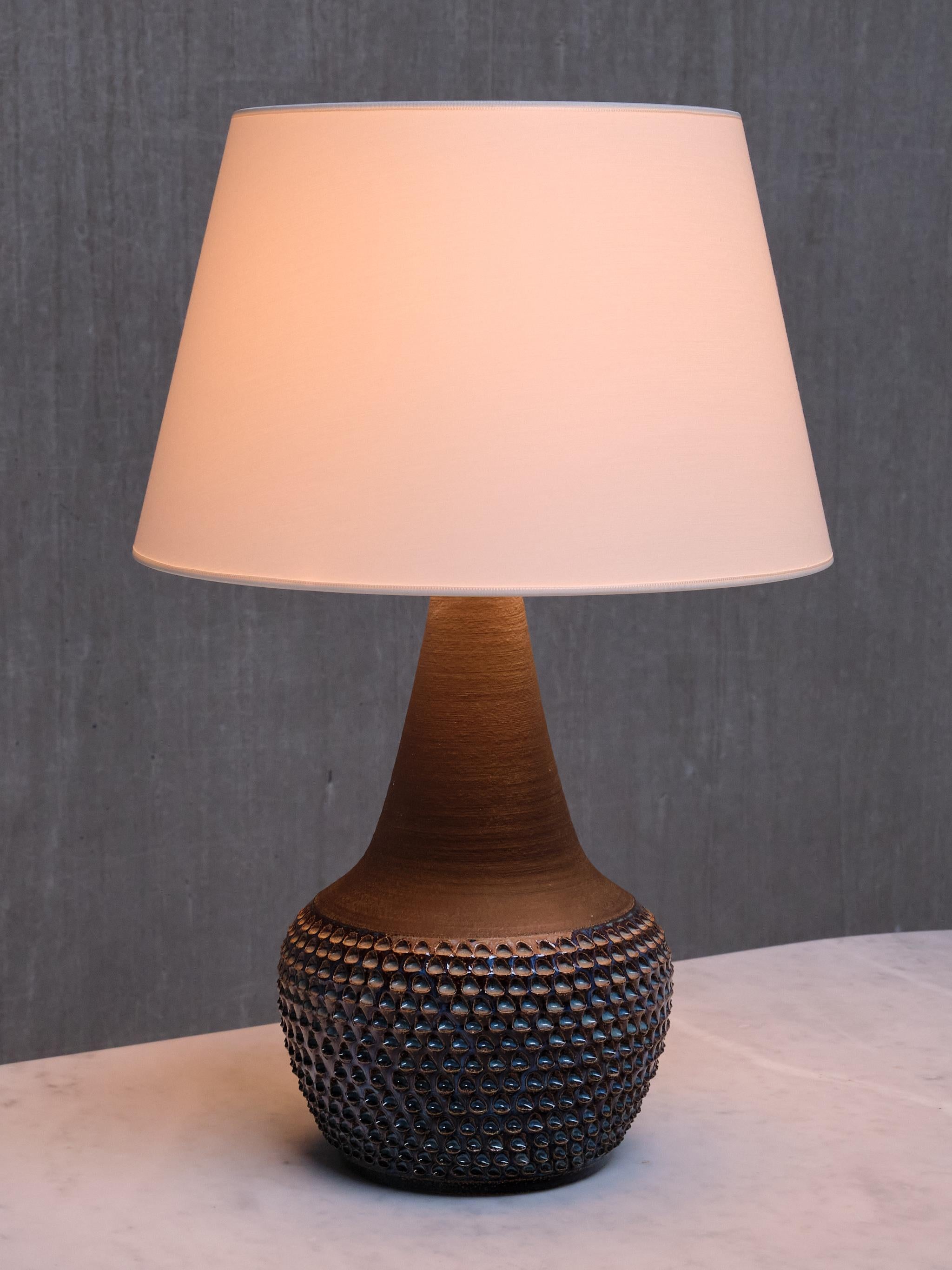 Lampe de table en céramique Einar Johansen, modèle 3048, Søholm Stentøj, Danemark, années 1960 en vente 2