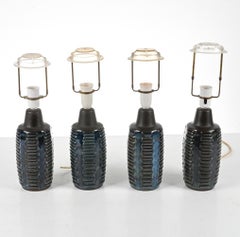 Einar Johansen for Soholm Set of 4 Table Lamps Model 1034