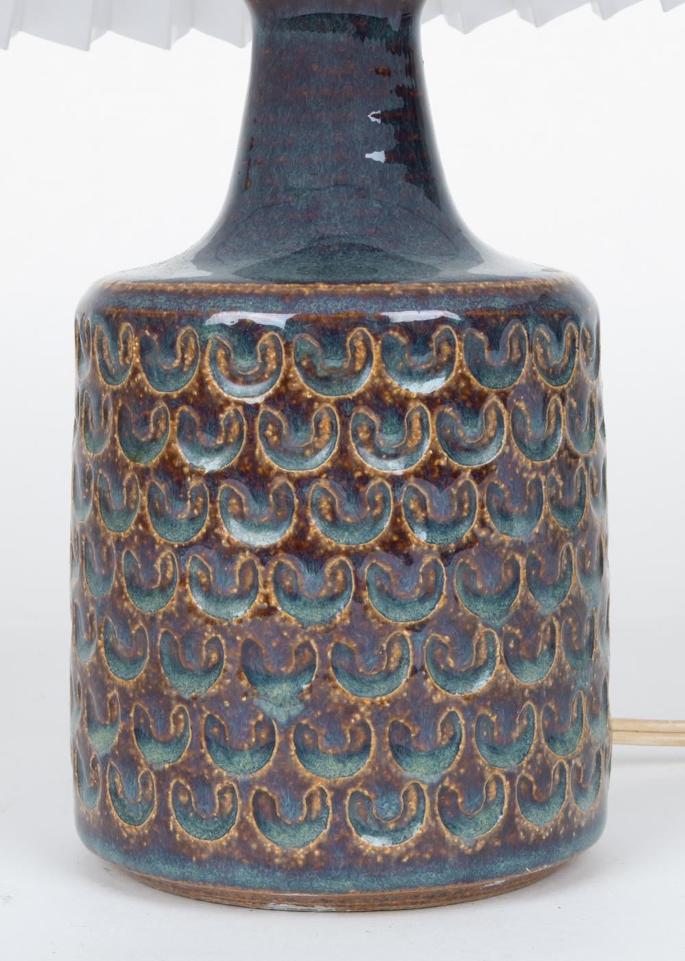 Danish Einar Johansen for Soholm Stentoj Ceramic Table Lamp