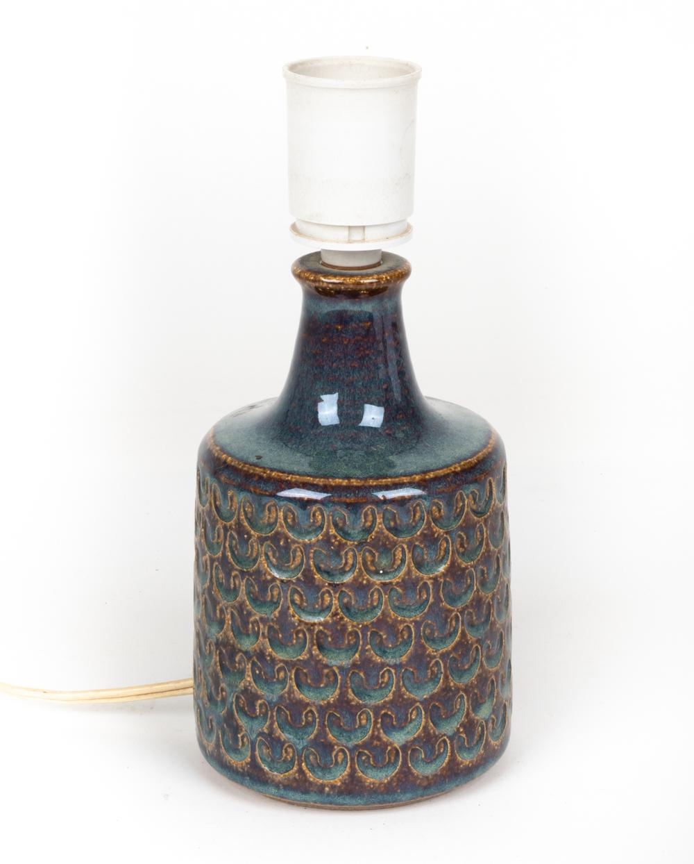 Mid-20th Century Einar Johansen for Soholm Stentoj Ceramic Table Lamp
