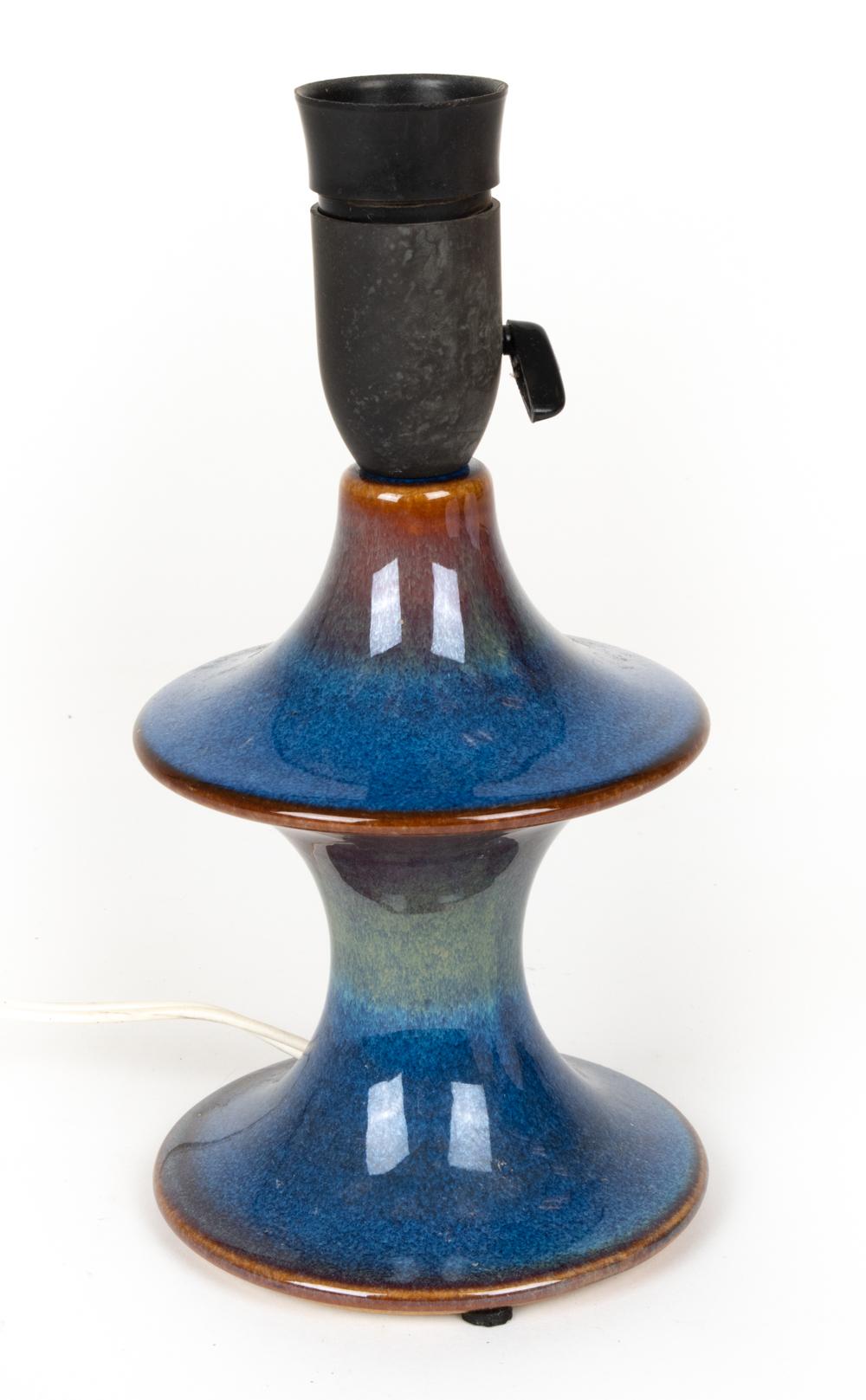 Mid-20th Century Einar Johansen for Soholm Stentoj Ceramic Table Lamp