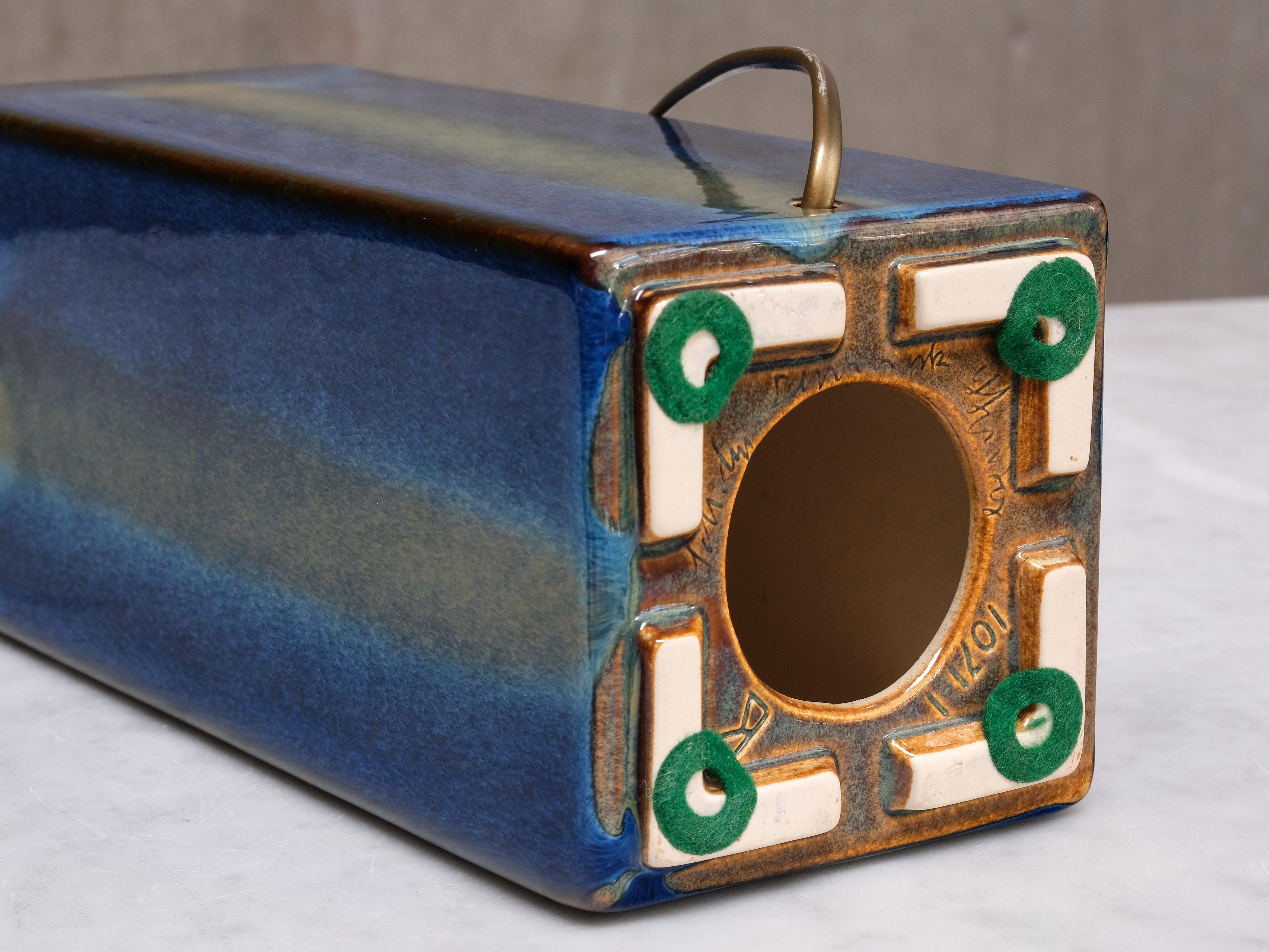 Lampe de table en céramique émaillée Einar Johansen, Model No 1071-1, Søholm, Danemark, années 1960 en vente 5