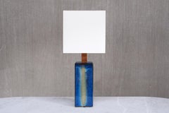 Einar Johansen Glazed Ceramic Table Lamp, Model 1071-1, Søholm, Denmark, 1960s