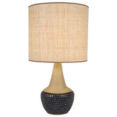 Einar Johansen, Table Lamp, Glazed and Unglazed Stoneware, Söholm Stentöj, 1960s