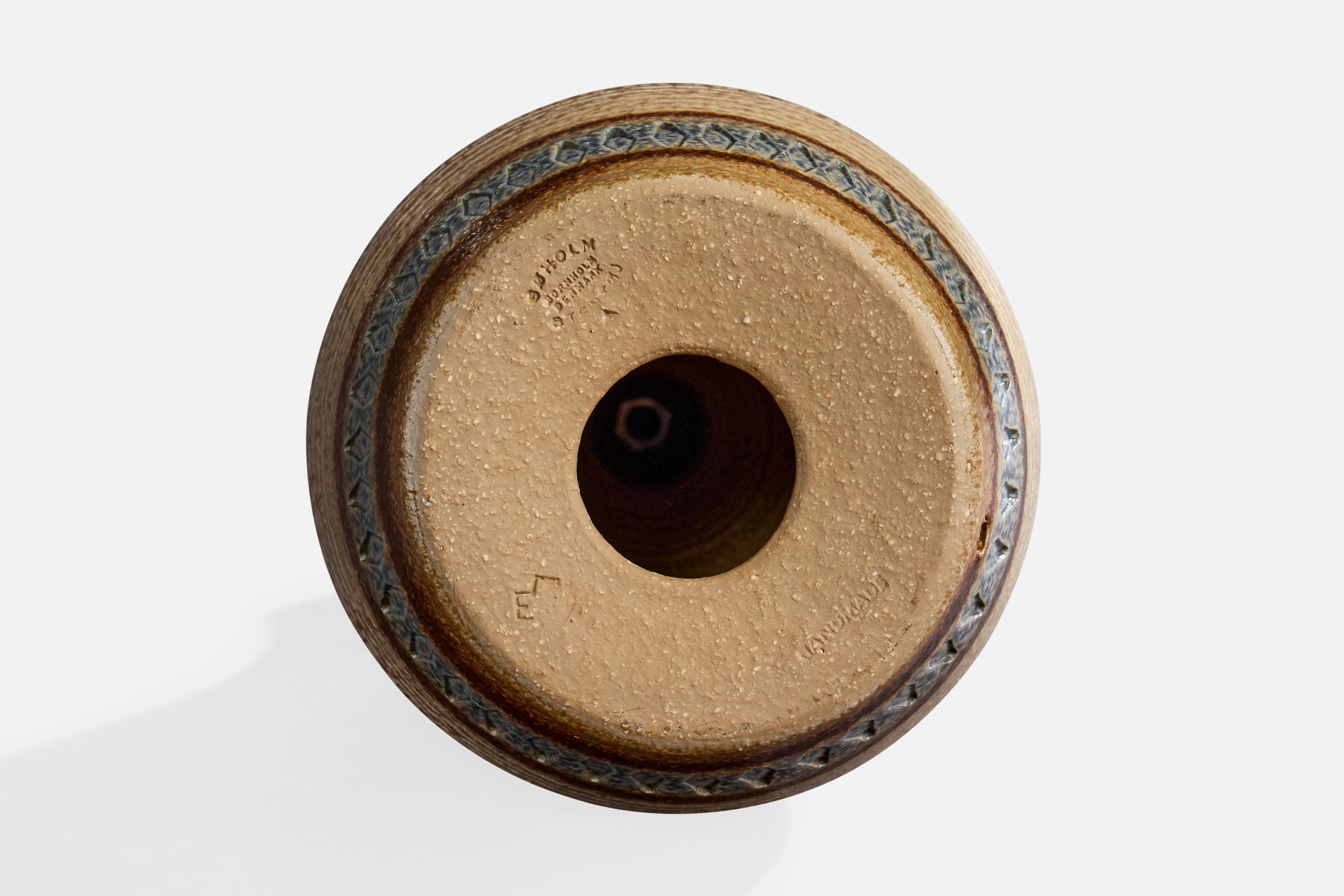 Einar Johansen, Table Lamp, Stoneware, Denmark, 1960s For Sale 1