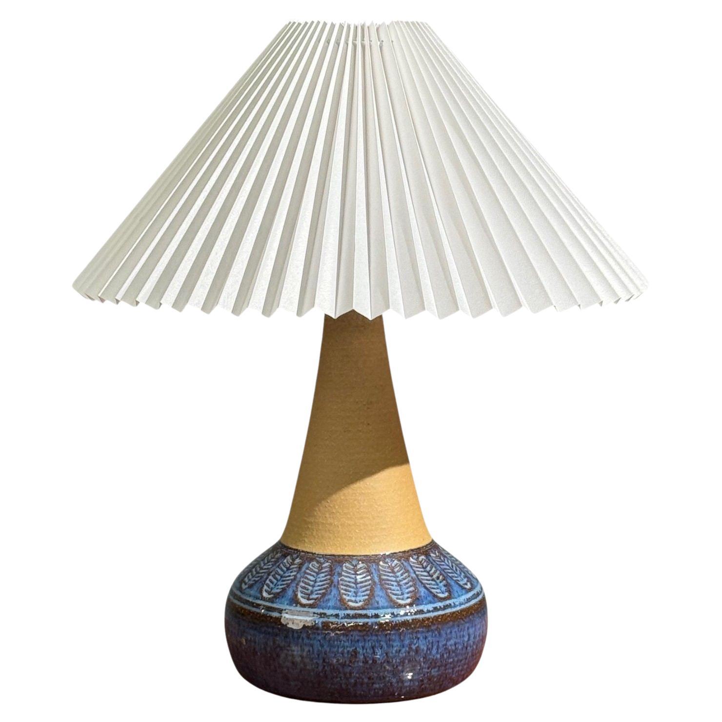Einar Johansen, Lámpara de sobremesa, Gres, Dinamarca, Década de 1960 en venta