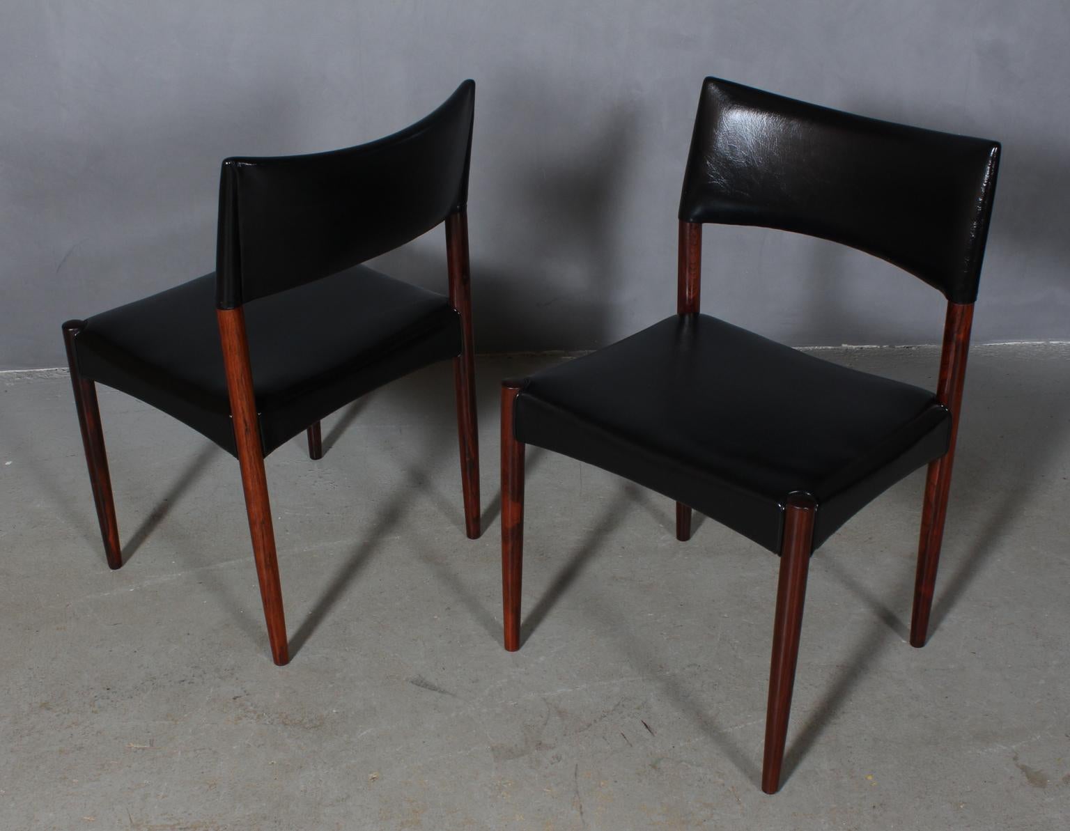 Einar Larsen & Aksel Bender Madsen Chairs In Good Condition In Esbjerg, DK