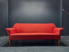 Einar Larsen & Aksel Bender Madsen Red Sofa