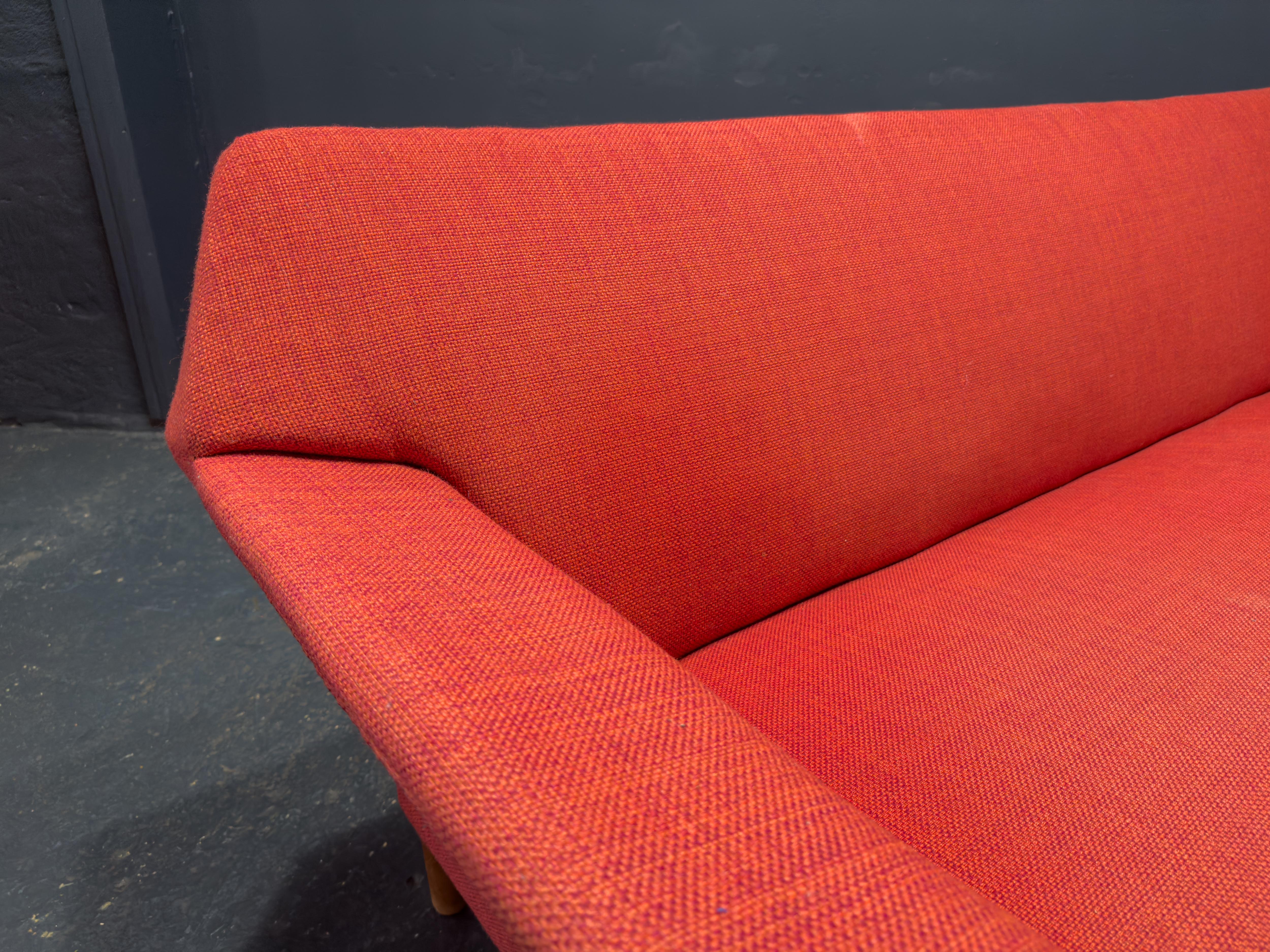 Einar Larsen & Aksel Bender Madsen Red Sofa 2