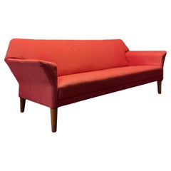 Einar Larsen & Aksel Bender Madsen Red Sofa