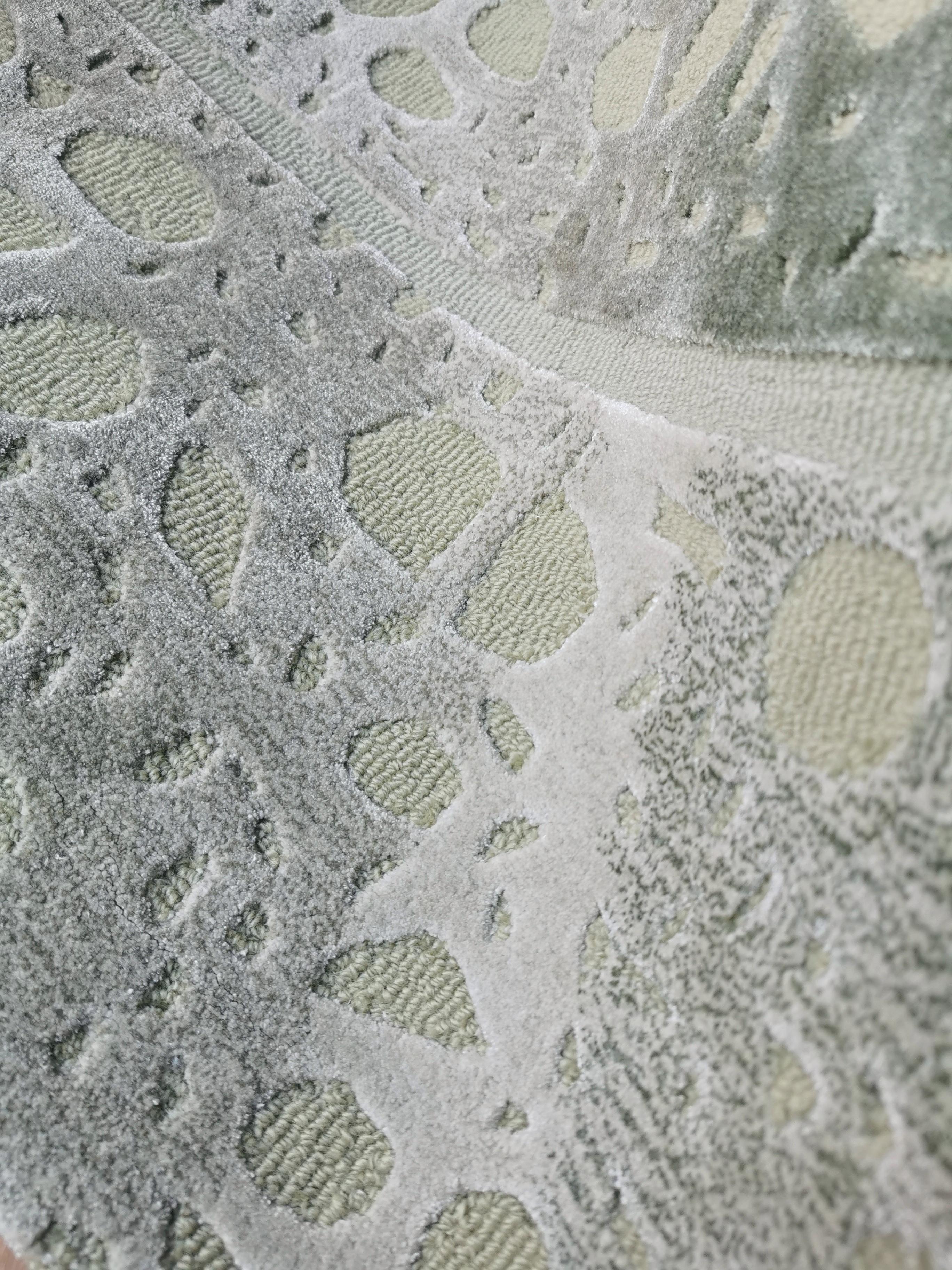Other Eira Green Rug by Volver Studios For Sale