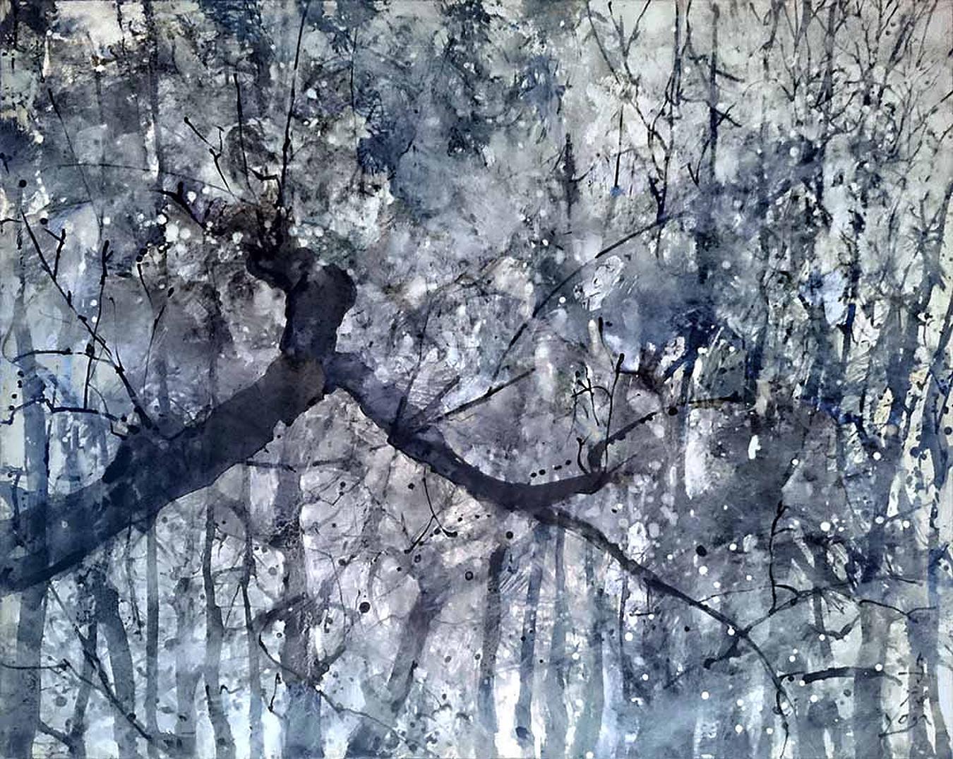 Eishin YOZA Landscape Painting -  Hiver III 