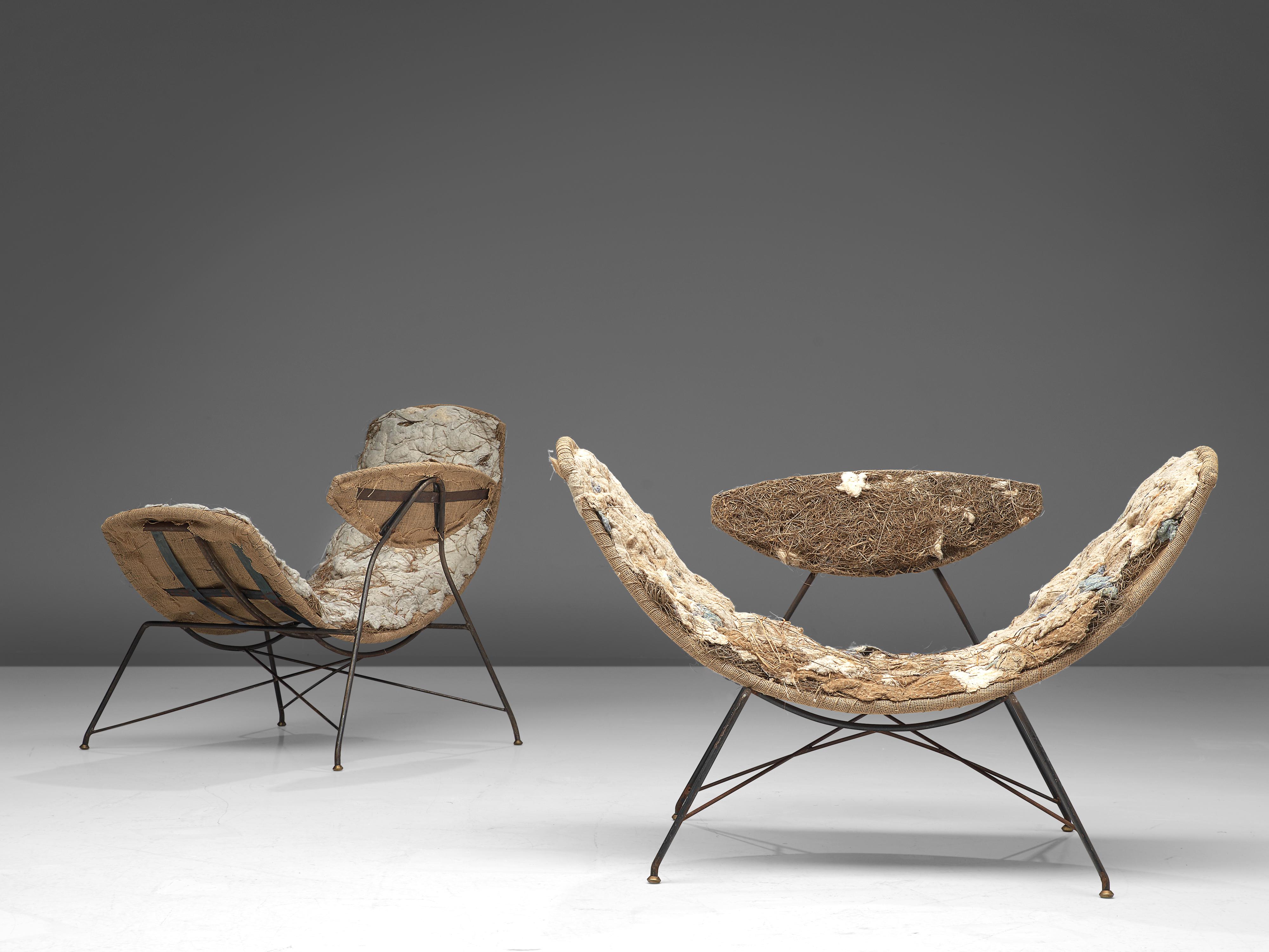 Brazilian Eisler and Hauner Iconic and Rare Early Edition ‘Reversible’ Chairs