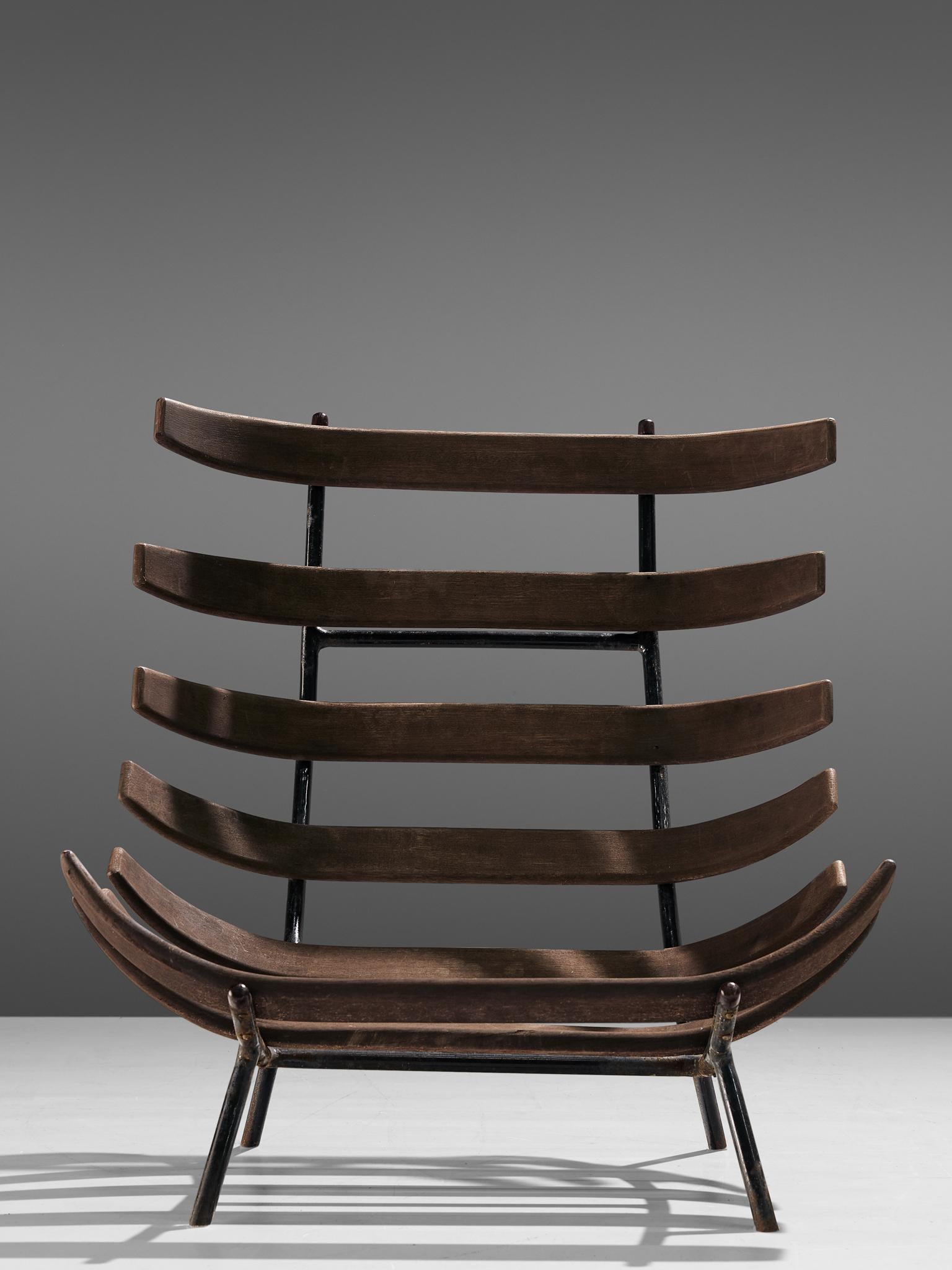 Eisler and Hauner Patinated 'Costela' Chairs 3