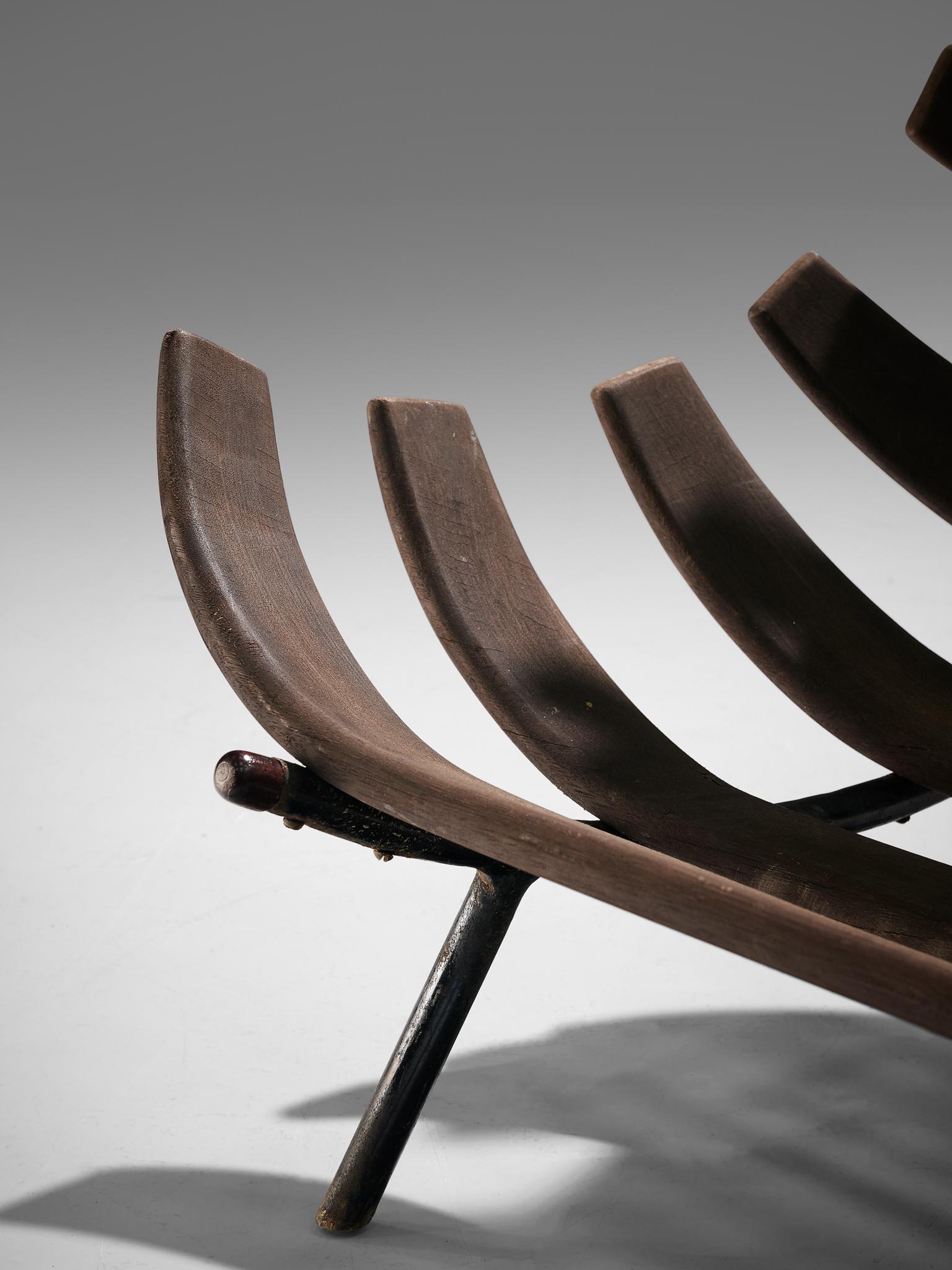 Eisler and Hauner Patinated 'Costela' Chairs 2